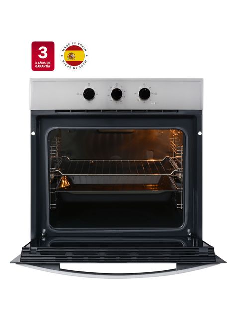 Horno Empotrado Eléctrico 67 Litros HBB-445 SS-2
