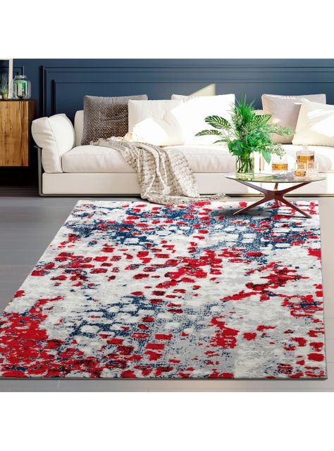 Alfombra 160 x 210 cm Florida Rojo-2