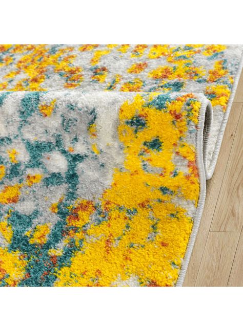 Alfombra de Pasillo 70 x 230 cm Florida D5 Amarilla-1