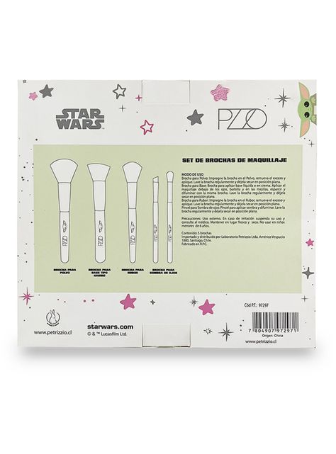 Set Brochas Star Wars PZZO-1