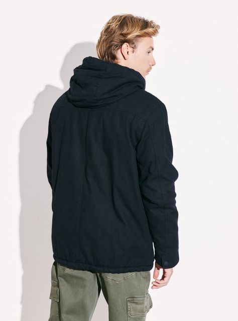 Chaqueta con cierre y Gorro-1