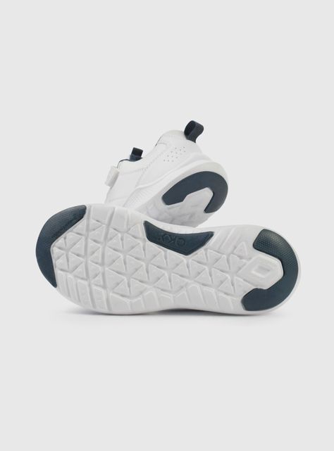 Zapatilla Escolar Cordón y Velcro de Niño-2
