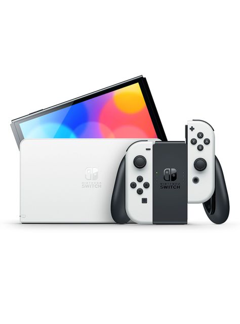 Consola Nintendo Switch Oled White + Super Mario Wonder + 12 Meses Switch Online-1