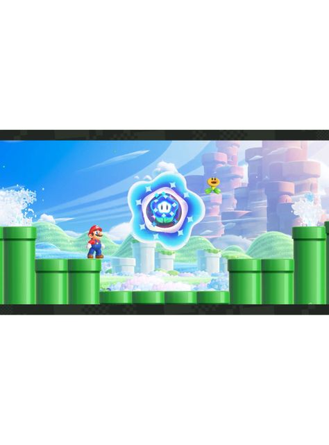 Consola Nintendo Switch Oled White + Super Mario Wonder + 12 Meses Switch Online-2