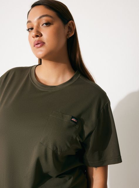 Polera Dickies Verde Talla Xl-2