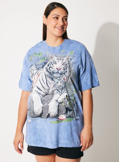 Polera The Mountain Azul Talla Xl-0