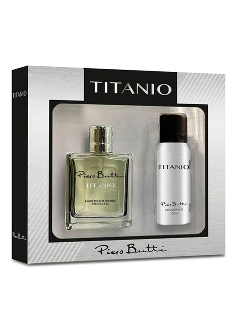 Set Perfume Titanio EDT 100 ml + Desodorante Spray 100 ml-1