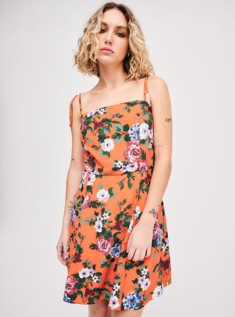 Vestido Emerald Sundae Naranjo Talla M-0