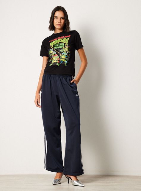 Polera Ninja Turtles Negro Talla Xs-3