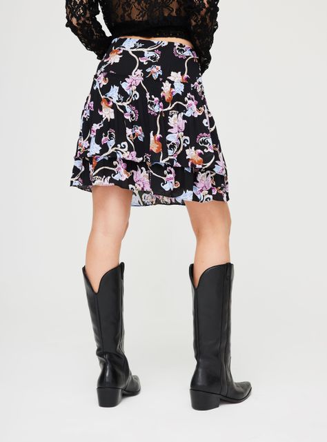 Falda Whitehouse Negro-1