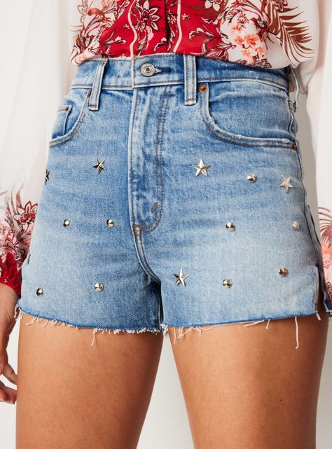 Short Lovemade Abercrom Azul-2