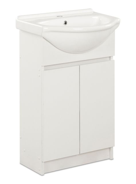 Vanitorio Cannes 50 cm 2 Puerta Blanco-0