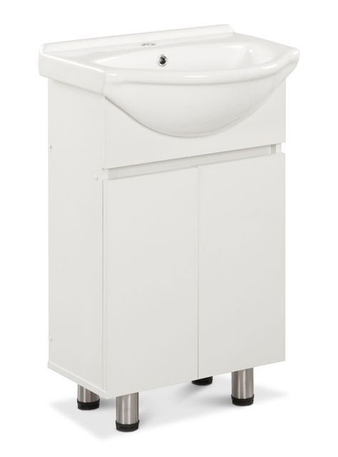 Vanitorio 50 cm Cannes 2 Puerta Blanco-0