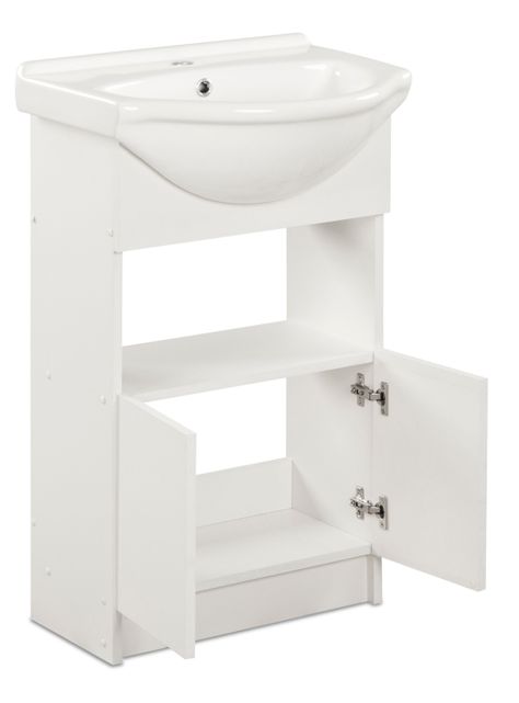 Vanitorio Cannes 2 Puertas Inferior Blanco-2