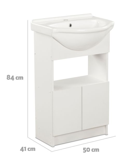 Vanitorio Cannes 2 Puertas Inferior Blanco-1