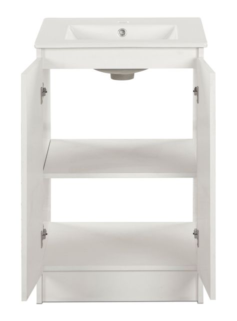 Vanitorio Lisboa 50 cm 2 Puertas Blanco-3