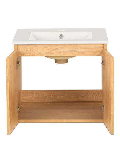 Vanitorio Mónaco Aéreo 50 cm 2 Puertas Olmo-3