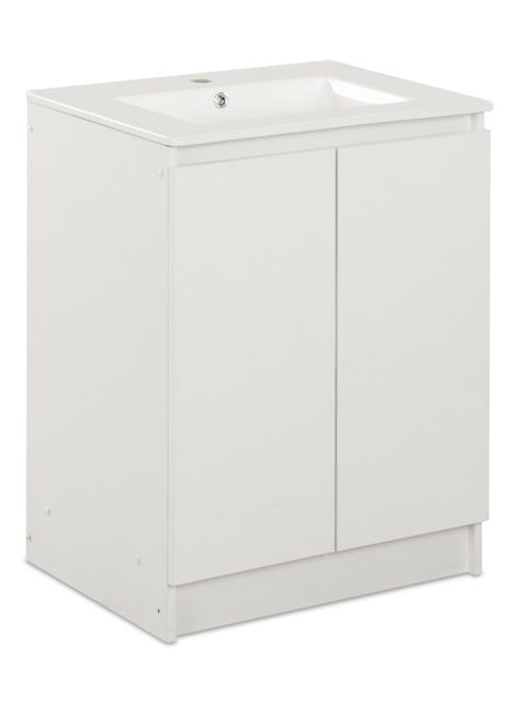 Vanitorio Lisboa 60 cm 2 Puertas Blanco-0