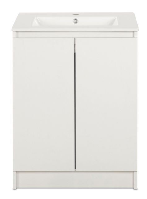 Vanitorio Lisboa 60 cm 2 Puertas Blanco-2