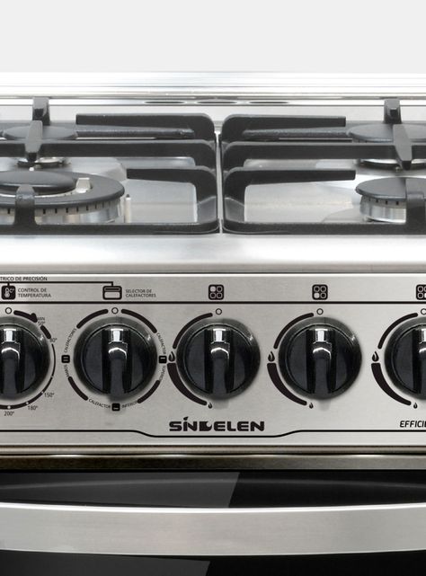 Cocina a Gas 4 Quemadores + Horno Eléctrico CH-640NI-2