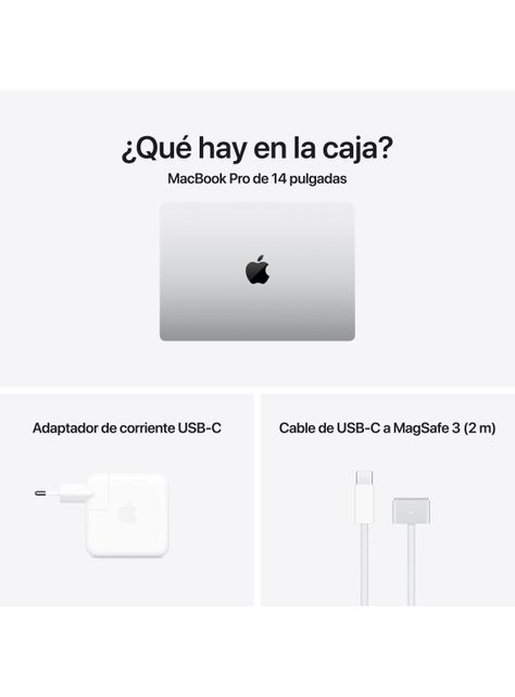 Apple MacBook Pro Chip M4 16GB RAM 512GB SSD 14" Color Plata-2