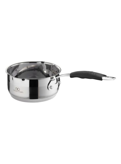 Cacerola Infinity Chefs Acero Inoxidable 1.3 Litros-0