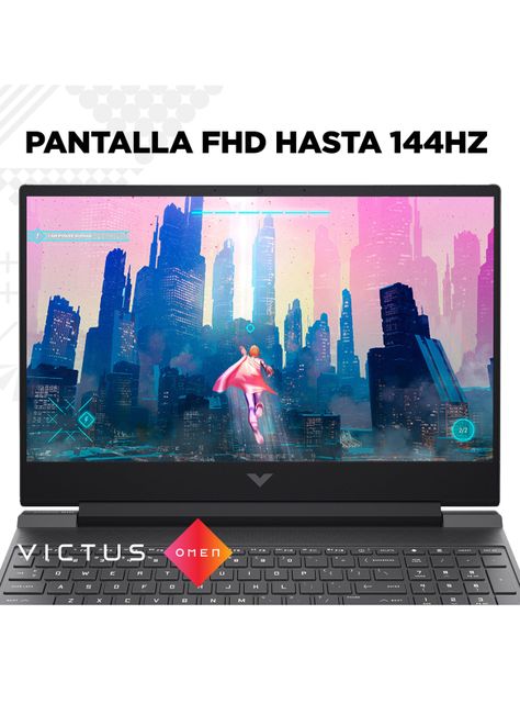 Notebook Gaming Victus 15-fa0025la Intel Core i5 8GB RAM NVIDIA GeForce RTX 3050 512GB SSD 15.6" FHD 144 Hz Windows 11 Home-5