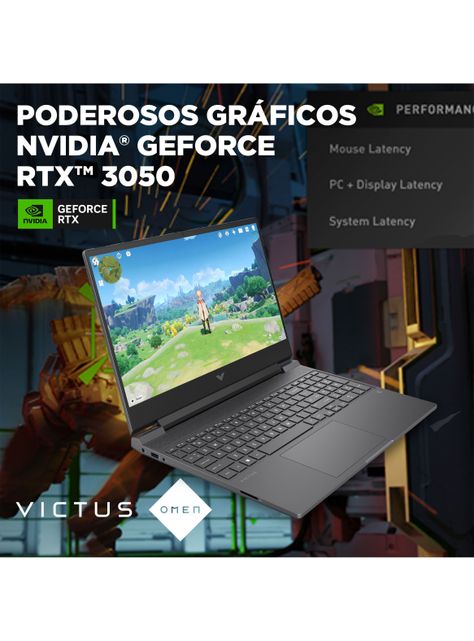 Notebook Gaming Victus 15-fa0025la Intel Core i5 8GB RAM 512GB SSD NVIDIA GeForce RTX 3050 15.6" FHD 144Hz Windows 11 Home-8