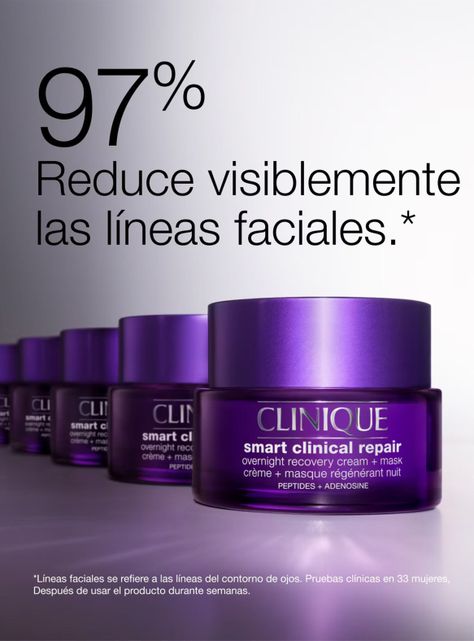 Overnight Recovery Cream + Mask Clinique Smart Clinical Repair 50ml-5