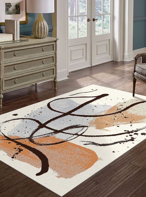 Alfombra Kandinsky 160x235 cm Caramelo-1
