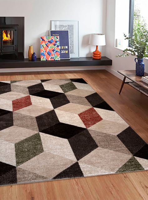 Alfombra Avangard 170x230 cm Beige-2