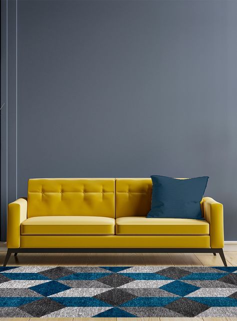 Alfombra Avangard 170x230 cm Blue-2