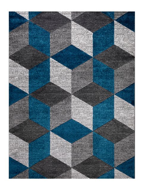 Alfombra Avangard 170x230 cm Blue-0