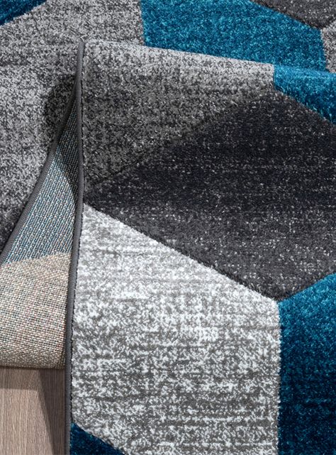 Alfombra Avangard 170x230 cm Blue-1