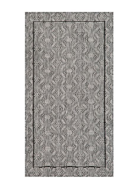 Bajada de Cama Lowers 67x120 cm Gris-0