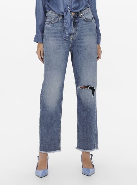 Jeans Straight Rotura Jdy-0