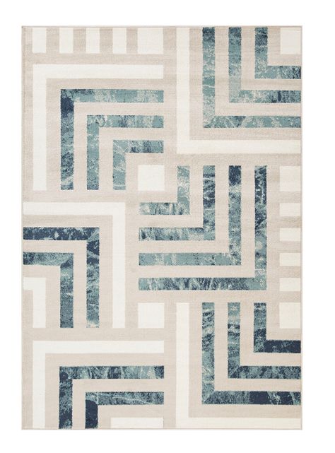 Alfombra Jungle 200x280 cm Azul-0