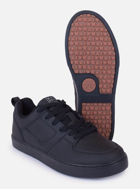 Zapatilla Escolar Lisa y Cierre Cordón 5Ce178Mc Niño-3