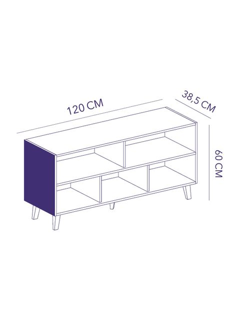 Rack Tv 50" Luisiana-1
