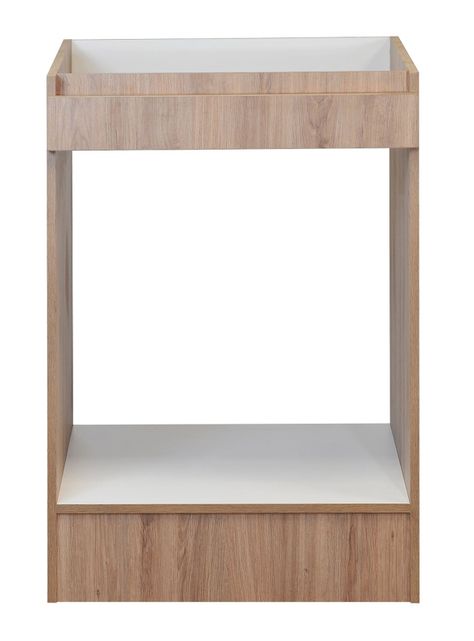 Mueble Base Horno Acacia con 1 Cajón 60 cm-0