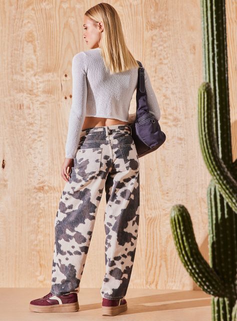 Jeans Estampado Vaca-5