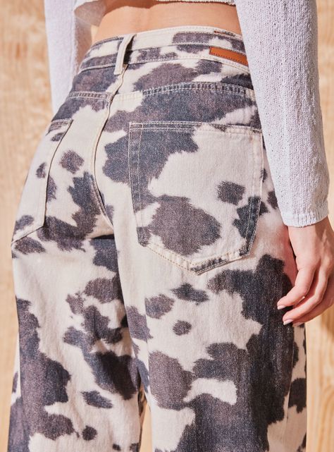 Jeans Estampado Vaca-3
