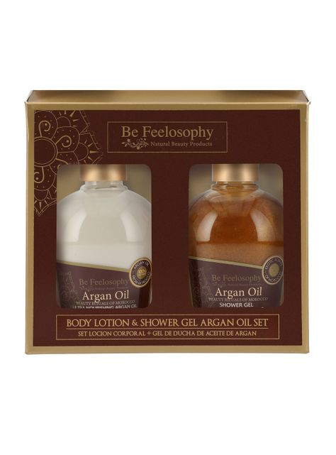 Set Be Feelosophy Argán Crema Corporal 250 ml + Gel Ducha 250 ml-0