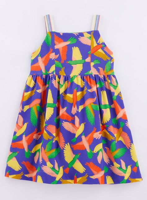 Vestido Niña Sin Mangas con Cinta Trasera-0