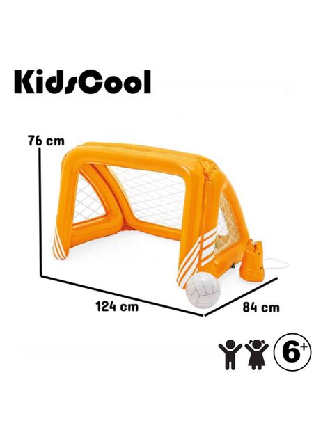 Juego de Agua Arco de Fútbol Inflable-1