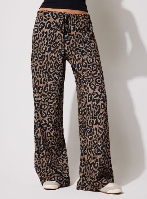 Pantalón Relajado Cintura Elasticada-0