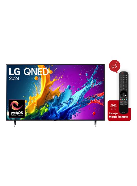 QNED Smart TV 55" 55QNED80TSA 4K UHD + Magic Remote-0