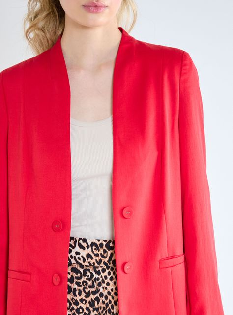 Blazer Liso Dos Botones-2