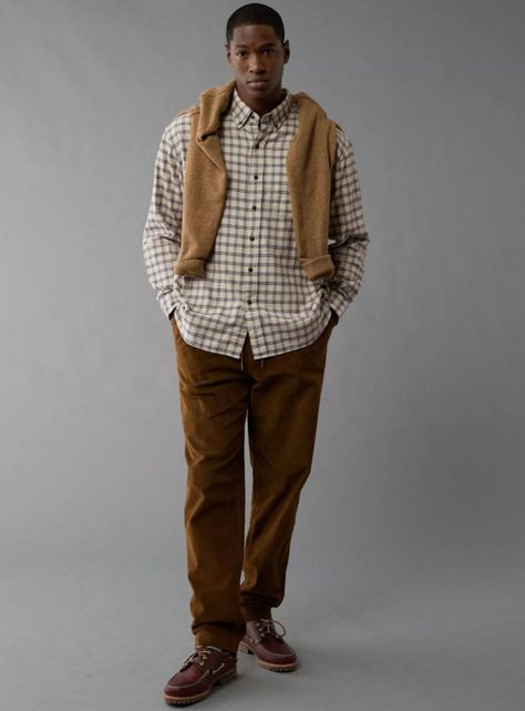 Camisa AE  Flannel Diseño Escocés-2