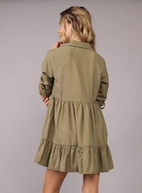 Vestido Corto Camisero-1